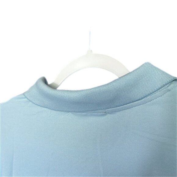 Makers Mark Polo Mens 3X Light Blue Stretch Cotton Casual Preppy Cruise NEW - Picture 4 of 12